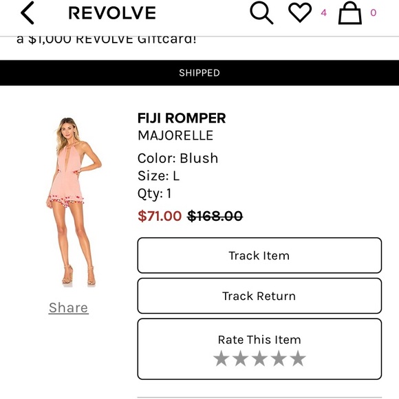 Majorelle romper Large - Picture 4 of 5